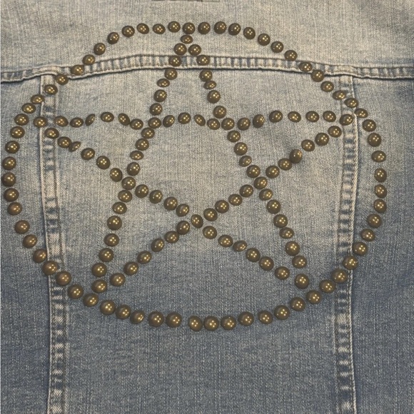 Gypsy Warrior Light Blue Denim Jacket - Picture 8 of 10